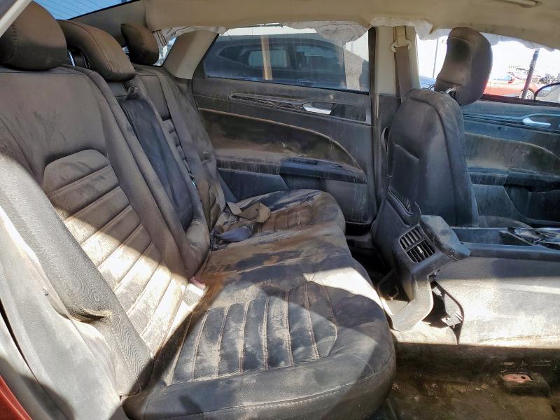 3FA6P0H71DR382462 - 2013 FORD FUSION SE MAROON photo 10