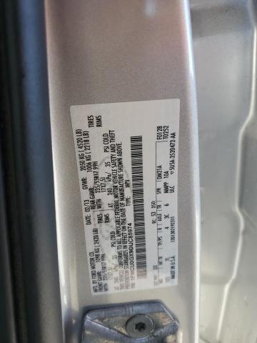 1FMCU0GX9DUC85974 - 2013 FORD ESCAPE SE SILVER photo 12