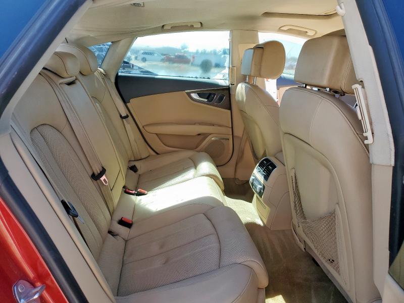 WAU2GAFC5FN025755 - 2015 AUDI A7 PRESTIGE Kırmızı fotoğraf 10