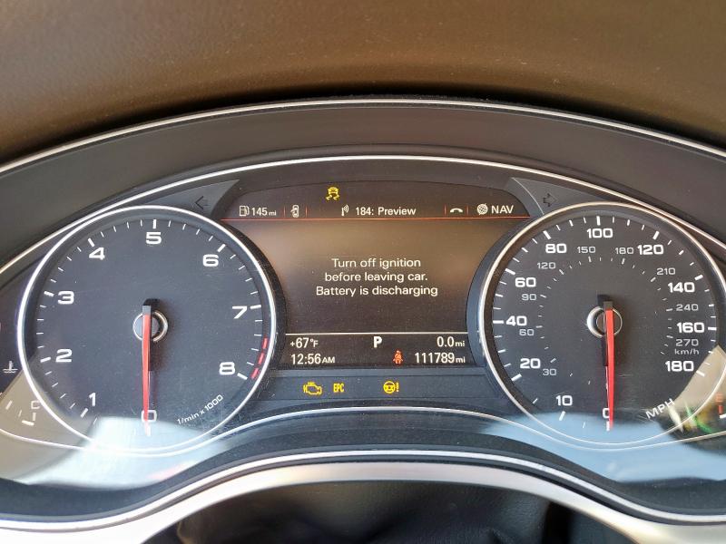 WAU2GAFC5FN025755 - 2015 AUDI A7 PRESTIGE Kırmızı fotoğraf 9