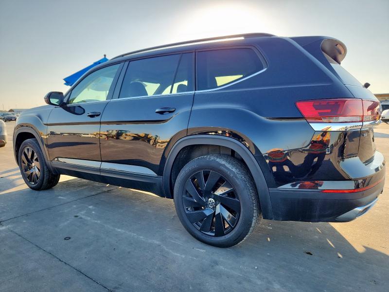 1V2JR2CA9RC554643 - 2024 VOLKSWAGEN ATLAS SE Черный фото 2