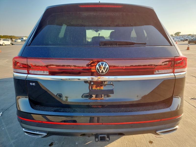 1V2JR2CA9RC554643 - 2024 VOLKSWAGEN ATLAS SE Черный фото 6