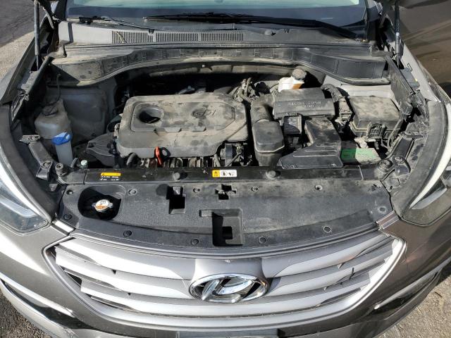 5NMZTDLB8HH012976 - 2017 HYUNDAI SANTA FE S GRAY photo 11