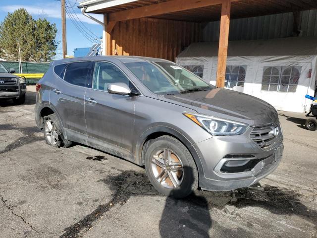 5NMZTDLB8HH012976 - 2017 HYUNDAI SANTA FE S GRAY photo 4