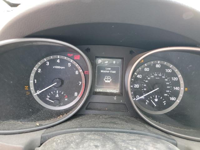 5NMZTDLB8HH012976 - 2017 HYUNDAI SANTA FE S GRAY photo 9