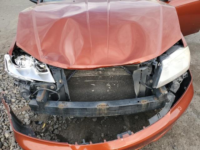 1C3CDZAB4CN276585 - 2012 DODGE AVENGER SE ORANGE photo 11