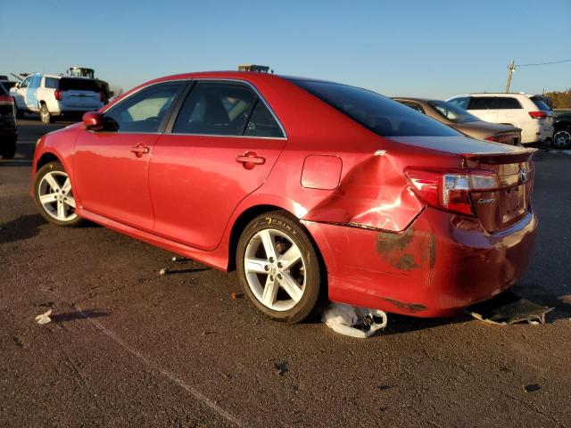 4T1BF1FK0DU678991 - 2013 TOYOTA CAMRY L RED photo 2