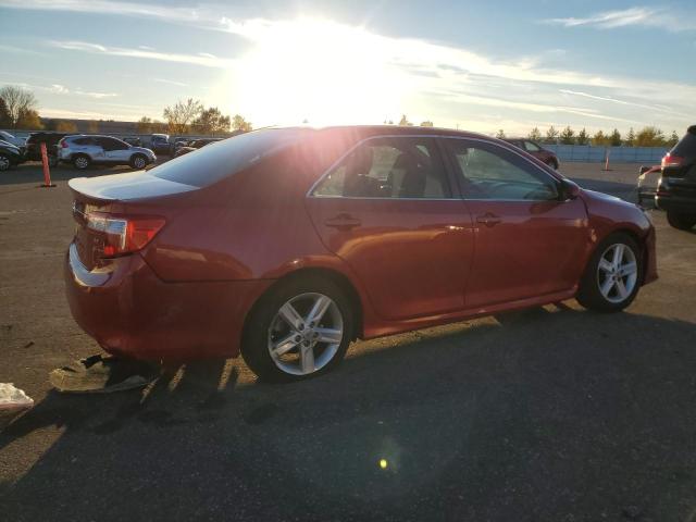4T1BF1FK0DU678991 - 2013 TOYOTA CAMRY L RED photo 3