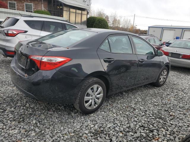 2T1BURHE7EC113491 - 2014 TOYOTA COROLLA L BLACK photo 3