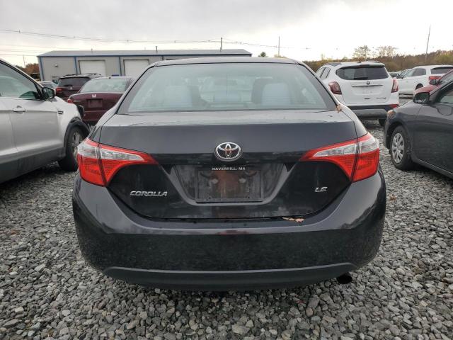 2T1BURHE7EC113491 - 2014 TOYOTA COROLLA L BLACK photo 6