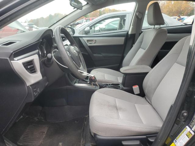 2T1BURHE7EC113491 - 2014 TOYOTA COROLLA L BLACK photo 7