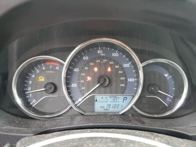 2T1BURHE7EC113491 - 2014 TOYOTA COROLLA L BLACK photo 9