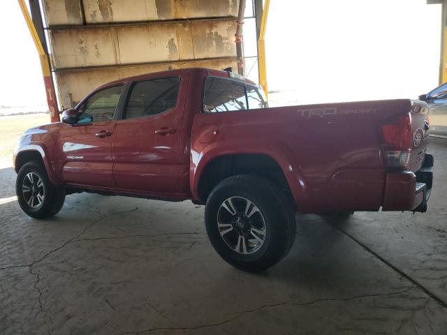 3TMAZ5CN3HM044145 - 2017 TOYOTA TACOMA DOUBLE CAB RED photo 2