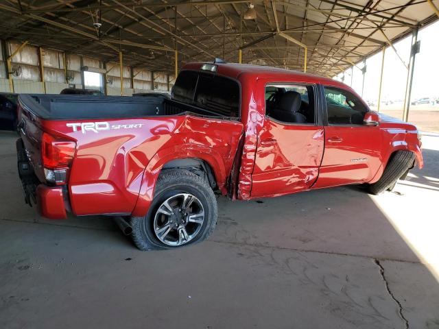 3TMAZ5CN3HM044145 - 2017 TOYOTA TACOMA DOUBLE CAB RED photo 3
