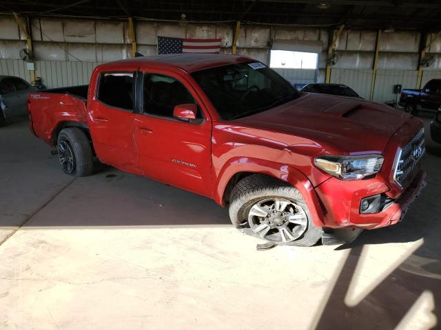 3TMAZ5CN3HM044145 - 2017 TOYOTA TACOMA DOUBLE CAB RED photo 4