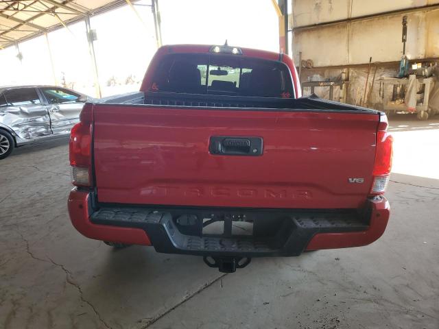 3TMAZ5CN3HM044145 - 2017 TOYOTA TACOMA DOUBLE CAB RED photo 6