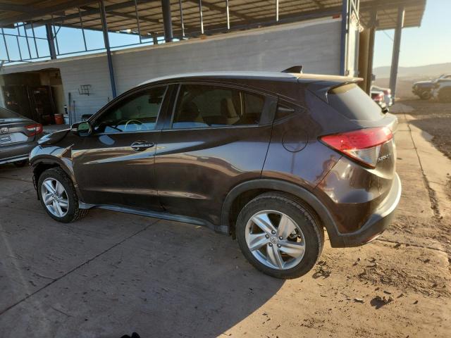 3CZRU5H56KM707414 - 2019 HONDA HR-V EX PURPLE photo 2