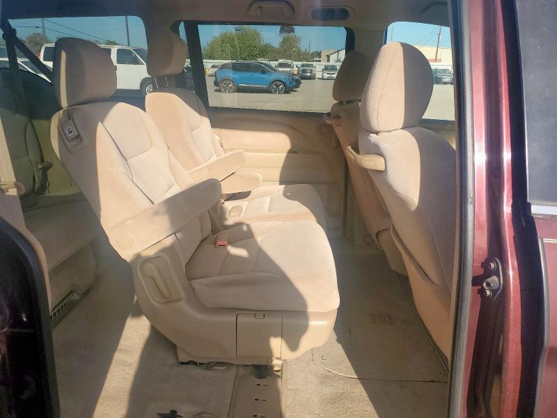 5FNRL38237B039800 - 2007 HONDA ODYSSEY LX MAROON photo 11