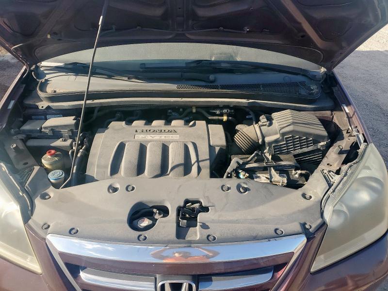 5FNRL38237B039800 - 2007 HONDA ODYSSEY LX MAROON photo 12