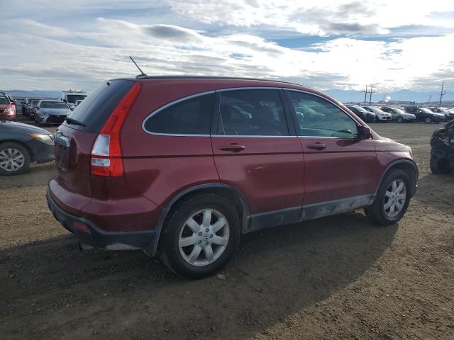 JHLRE48748C079235 - 2008 HONDA CR-V EXL BURGUNDY photo 3
