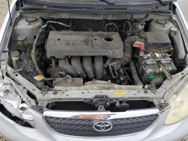 1NXBR32E35Z437608 - 2005 TOYOTA COROLLA CE 银色 照片 11