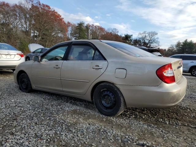 4T1BE32K84U936551 - 2004 TOYOTA CAMRY LE ოქროსფერი ფოტო 2