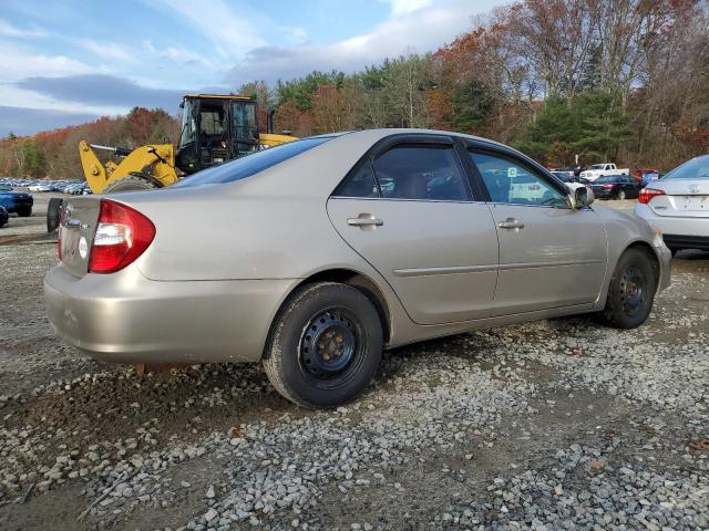 4T1BE32K84U936551 - 2004 TOYOTA CAMRY LE ოქროსფერი ფოტო 3