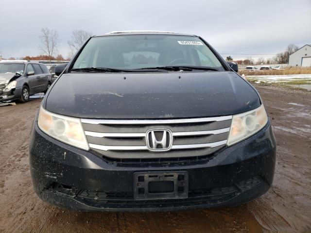 5FNRL5H68CB124835 - 2012 HONDA ODYSSEY EXL BLACK photo 5
