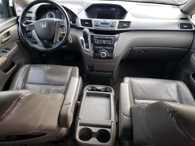 5FNRL5H68CB124835 - 2012 HONDA ODYSSEY EXL BLACK photo 8