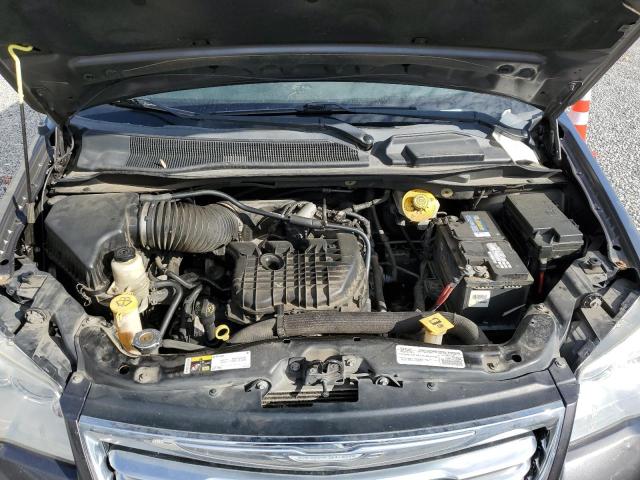 2C4RC1BGXFR661824 - 2015 CHRYSLER TOWN & COU TOURING GRAY photo 12