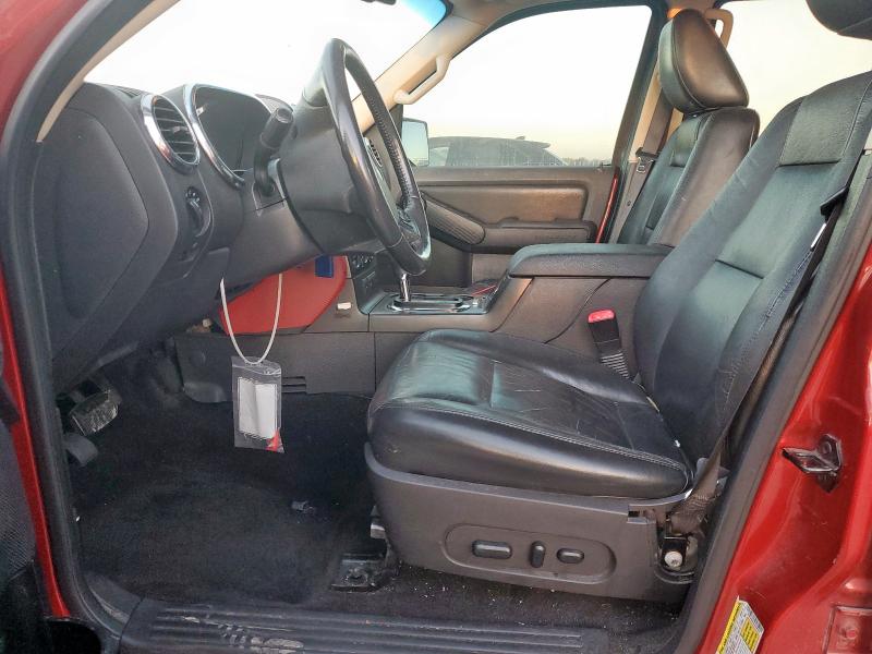 1FMEU6DE8AUA68944 - 2010 FORD EXPLORER XLT RED photo 7