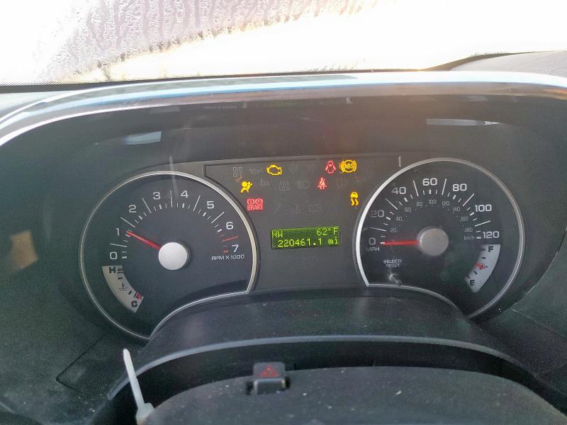 1FMEU6DE8AUA68944 - 2010 FORD EXPLORER XLT RED photo 9