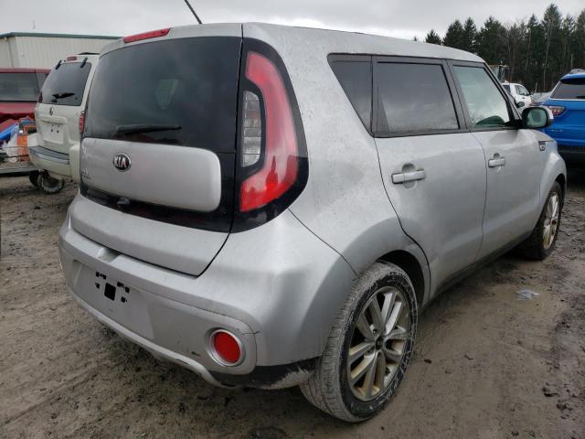 KNDJP3A53H7421550 - 2017 KIA SOUL + SILVER photo 3