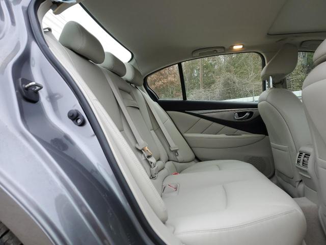 JN1BV7APXFM345653 - 2015 INFINITI Q50 BASE SILVER photo 10