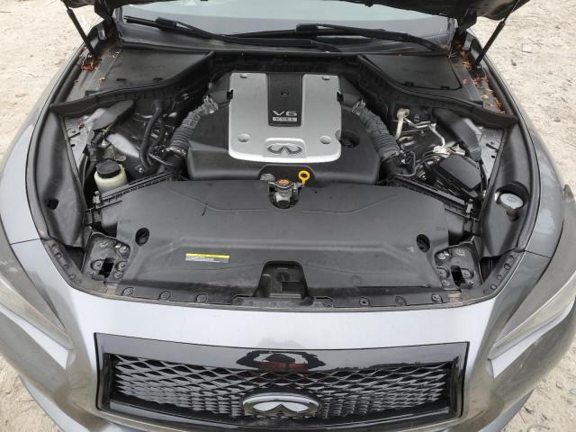JN1BV7APXFM345653 - 2015 INFINITI Q50 BASE SILVER photo 11
