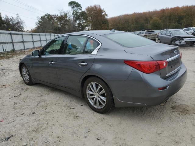 JN1BV7APXFM345653 - 2015 INFINITI Q50 BASE SILVER photo 2