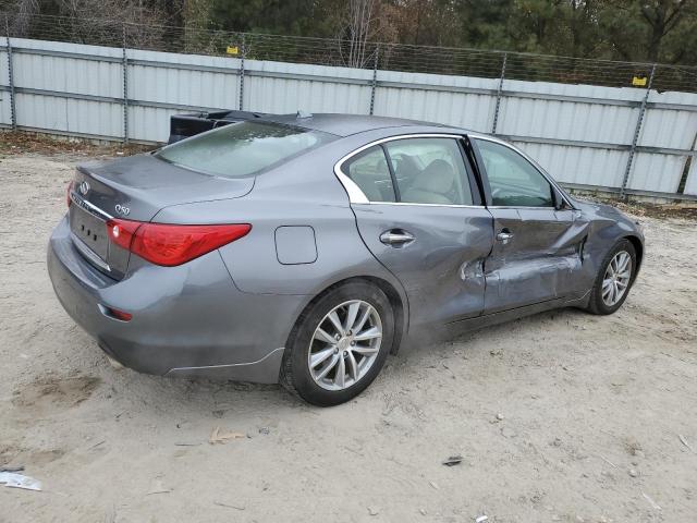 JN1BV7APXFM345653 - 2015 INFINITI Q50 BASE SILVER photo 3