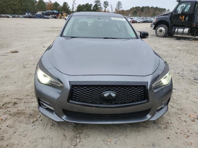 JN1BV7APXFM345653 - 2015 INFINITI Q50 BASE SILVER photo 5