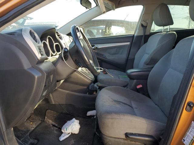 2T1LE40E99C011003 - 2009 TOYOTA COROLLA MA S ORANGE photo 7