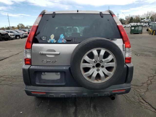 JHLRD68836C014932 - 2006 HONDA CR-V EX SILVER photo 6