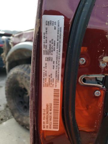 3C6UR5DL3NG283481 - 2022 RAM 2500 BIG HORN/LONE STAR BURGUNDY photo 12