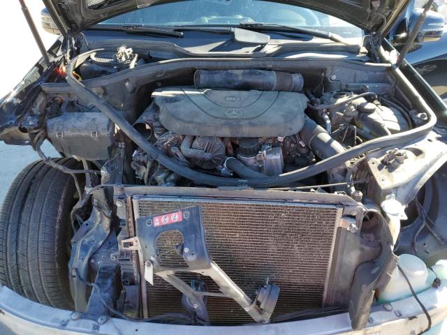 4JGBB8GB7BA674857 - 2011 MERCEDES-BENZ ML 350 4MATIC BLACK photo 12