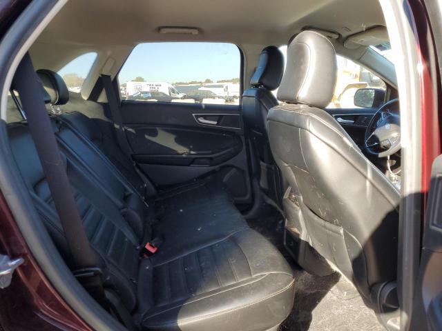 2FMPK3J90MBA10714 - 2021 FORD EDGE SEL BURGUNDY photo 11