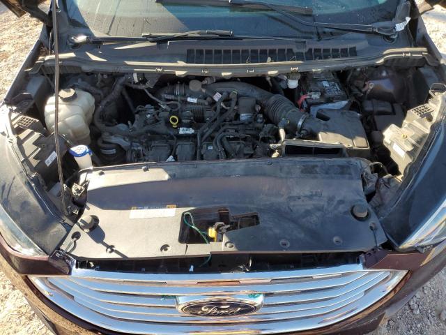 2FMPK3J90MBA10714 - 2021 FORD EDGE SEL BURGUNDY photo 12