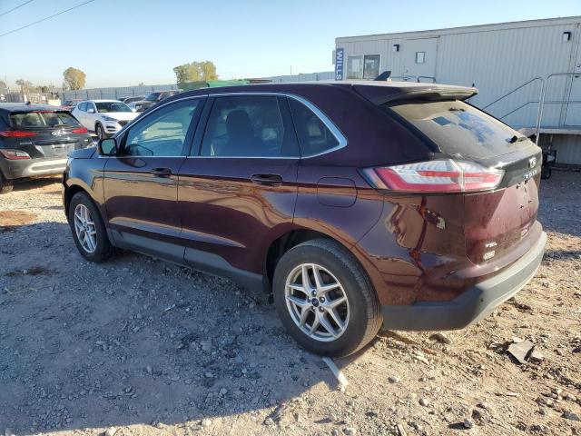 2FMPK3J90MBA10714 - 2021 FORD EDGE SEL BURGUNDY photo 2