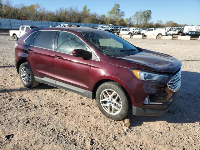 2FMPK3J90MBA10714 - 2021 FORD EDGE SEL BURGUNDY photo 4