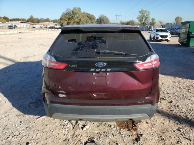 2FMPK3J90MBA10714 - 2021 FORD EDGE SEL BURGUNDY photo 6