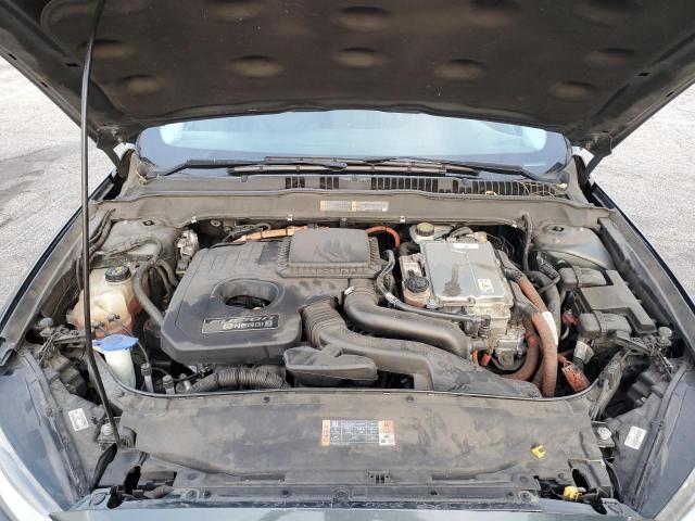 3FA6P0SU1FR284503 - 2015 FORD FUSION TITANIUM PHEV Yaşıl foto 11