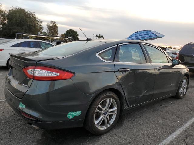 3FA6P0SU1FR284503 - 2015 FORD FUSION TITANIUM PHEV Yaşıl foto 3