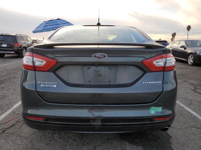 3FA6P0SU1FR284503 - 2015 FORD FUSION TITANIUM PHEV Yaşıl foto 6
